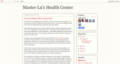 Desktop Screenshot of luhealthcenter.blogspot.com