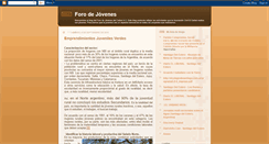 Desktop Screenshot of forojoveneschaco.blogspot.com