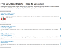 Tablet Screenshot of free-download-update.blogspot.com
