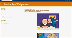 Desktop Screenshot of familyguywallpapers.blogspot.com