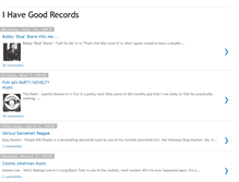 Tablet Screenshot of ihavegoodrecords.blogspot.com