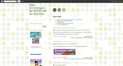 Desktop Screenshot of enjoydiscount.blogspot.com