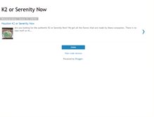 Tablet Screenshot of k2orserenitynow.blogspot.com