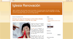 Desktop Screenshot of iglesiarenovacion.blogspot.com