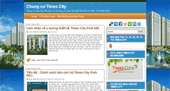 Desktop Screenshot of chungcutimescity.blogspot.com
