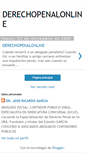 Mobile Screenshot of abogadopenalista.blogspot.com