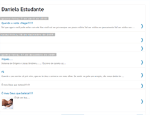 Tablet Screenshot of danielaestudante.blogspot.com