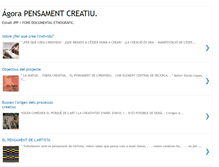 Tablet Screenshot of projecte-creatiu.blogspot.com