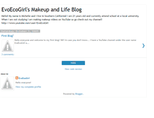 Tablet Screenshot of evoecogirlmakeup.blogspot.com