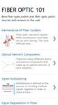 Mobile Screenshot of fiberoptic101.blogspot.com