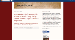 Desktop Screenshot of lenoreskomal.blogspot.com