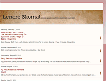 Tablet Screenshot of lenoreskomal.blogspot.com