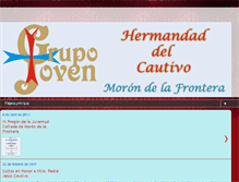 Tablet Screenshot of grupojovendelcautivo.blogspot.com
