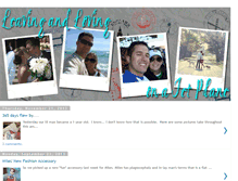 Tablet Screenshot of leavingandloving.blogspot.com