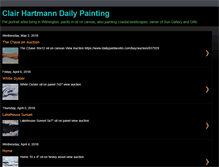 Tablet Screenshot of clairhartmann.blogspot.com