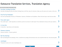 Tablet Screenshot of outsourcetranslationindia.blogspot.com