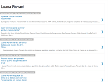 Tablet Screenshot of luana-piovani.blogspot.com