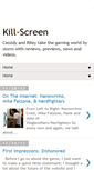 Mobile Screenshot of kill-screen.blogspot.com