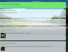Tablet Screenshot of cienciasdnatureza.blogspot.com