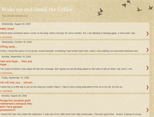 Tablet Screenshot of mycoffeebeans.blogspot.com