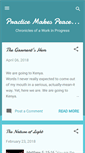 Mobile Screenshot of practicemakespeace.blogspot.com