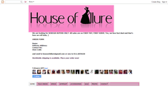 Desktop Screenshot of houseofallure.blogspot.com