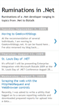 Mobile Screenshot of dotnetruminations.blogspot.com