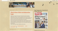 Desktop Screenshot of caknasayang.blogspot.com