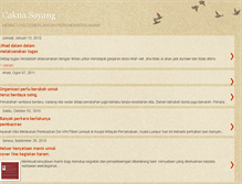 Tablet Screenshot of caknasayang.blogspot.com