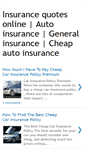 Mobile Screenshot of insuranceroad.blogspot.com