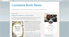 Desktop Screenshot of louisianabooknews.blogspot.com