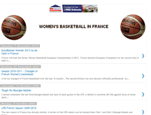 Tablet Screenshot of frenchwomensbasketball.blogspot.com