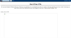 Desktop Screenshot of just4fun4me.blogspot.com