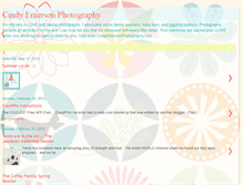 Tablet Screenshot of cindyemersonphotography.blogspot.com