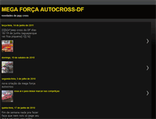 Tablet Screenshot of megaforcaautocross-df.blogspot.com