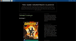 Desktop Screenshot of game-soundtracks.blogspot.com