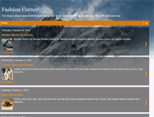 Tablet Screenshot of fash-corner.blogspot.com