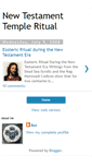 Mobile Screenshot of newtestamenttempleritual.blogspot.com