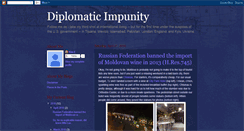 Desktop Screenshot of diplomatic-impunity.blogspot.com