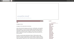 Desktop Screenshot of evasiontotal.blogspot.com