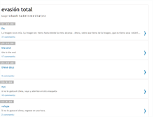 Tablet Screenshot of evasiontotal.blogspot.com