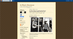 Desktop Screenshot of inmomsbasement.blogspot.com