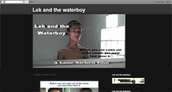 Desktop Screenshot of lekandthewaterboy.blogspot.com