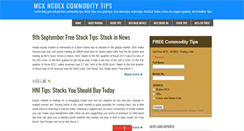 Desktop Screenshot of commodity-intraday.blogspot.com