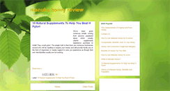 Desktop Screenshot of manukahoneyreview.blogspot.com