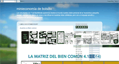 Desktop Screenshot of minieconomiadebolsillo.blogspot.com