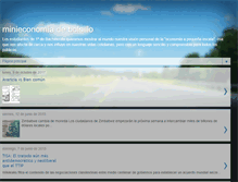 Tablet Screenshot of minieconomiadebolsillo.blogspot.com