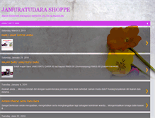 Tablet Screenshot of jamuratudarashoppe.blogspot.com