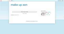 Desktop Screenshot of makeupxen.blogspot.com