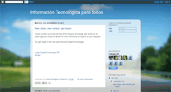 Desktop Screenshot of microtecnologiaparatodos.blogspot.com